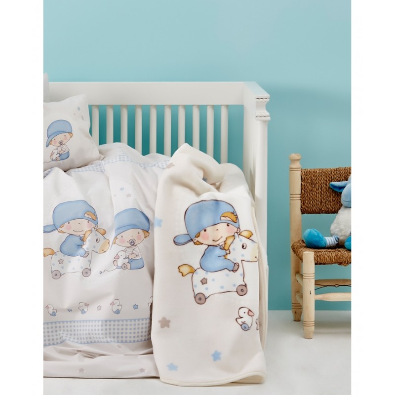 Детский плед в кроватку Karaca Home - Baby Boys 2017-1 100*120