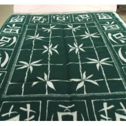 Жаккардовое шерстяное одеяло Vladi Бамбук 200х220 евро