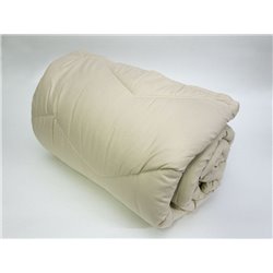 Одеяло антиаллергенное стеганное Vladi - Барашек бежевое 170*210 двуспальное