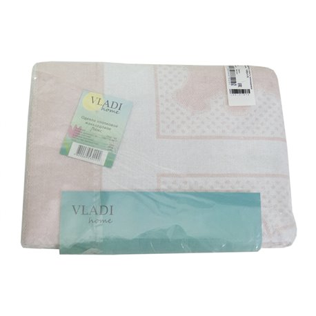 Детское одеяло хлопковое жаккардовое Vladi - 100*140 Барни бело-розовое