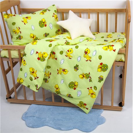 Детское постельное белье для младенцев Lotus ранфорс - NiKi зеленый
