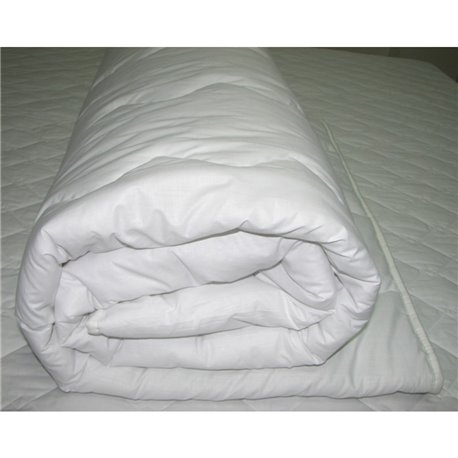 Одеяло Вилюта силиконовое в белом ранфорсе 200*220 евро
