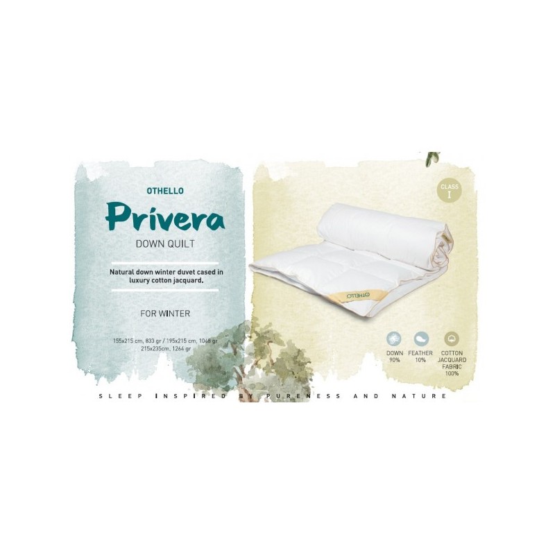 Одеяло Othello - Privera пуховое 195*215 евро