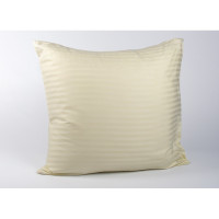 Наволочки Lotus Готель - Сатин Страйп 1*1 бежевий Туреччина 70*70 (2 шт) оптом