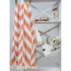 Плед мікроплюш Barine - Fishbone Throw orange 125*170