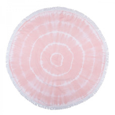 Рушник Barine Pestemal - Swirl Roundie 150*150 Flamingo