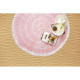 Рушник Barine Pestemal - Swirl Roundie 150*150 Flamingo