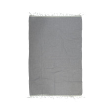 Рушник Barine Pestemal - Basak 95*165 Grey Light Grey сірий