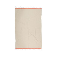 Рушник Barine Pestemal - Basak 95*165 Beige-Orange бежевий-помаранчевий Рушник Barine Pestemal - Basak 95*165 Beige-Orange бежевий-помаранчевий