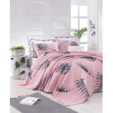 Покривало піке Lotus Home Perfect - Vitta рожевий 160*235