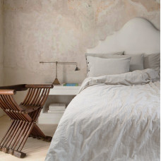 Постільна білизна Lotus Home Washed cotton - Pinstripe kahve-bej сімейний