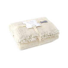 Покривало Lotus Home - Joflim muslin natural morning 200*220