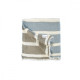 Полотенце Lotus Home - Linen muslin lead blue-khaki 45*100