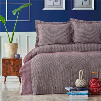 Покривало з наволочками Nautica Home - Carla bordo бордо бордовий 230*240