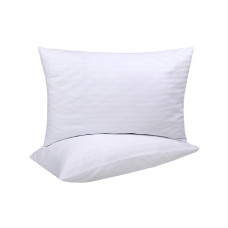 Наволочки Lotus Готель - Сатин Страйп 1*1 білий Туреччина 50*70+5 (2 шт) оптом