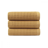 Рушник Lotus Home - Waffle mustard гірчичний 70*140