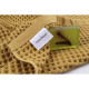 Рушник Lotus Home - Waffle mustard гірчичний 50*90