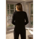 Хатній одяг футболка long sleeve Penelope — Baily siyah чорний L
