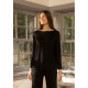 Хатній одяг футболка long sleeve Penelope — Baily siyah чорний L