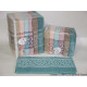 Набір рушників Cestepe Cotton Delux Жакард - Essen 70*140 (6 шт.)