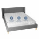 Наматрацник - чохол IDEIA - Nordic Comfort 160*200+35 (150 г/м2)