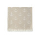 Рушник Lotus Home Pestemal — Anchor 90*160 beige бежевий