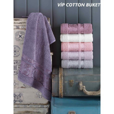 Набір рушників Cestepe VIP Cotton — Buket 50*90 (6 шт.)