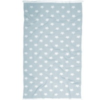 Рушник Lotus Home Pestemal — Star 90*160 teal блакитний гурт