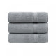 Рушник махровий Lotus Home — Grand soft twist grey сірий 50*90