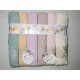 Набір рушників Cestepe Cotton Delux Жакард - Nazli 70*140 (6 шт.)