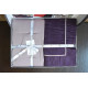Постільна білизна First Choice сатин Dark Deluxe - Serenity purple-lilac євро