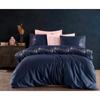 Постільна білизна Dantela Vita сатин з вишивкою - Piraye євро