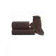 Рушник Lotus Home - Hotel Basic коричневий 90*150 (16/1) 450 г/м2 гуртом