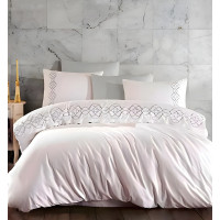 Постільна білизна Dantela Vita сатин з вишивкою - Victoria maldiv мальдіви євро