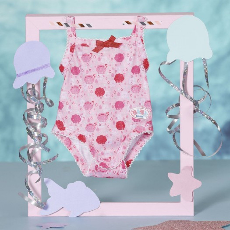 Одяг для ляльки BABY born - Боді S2 (рожеве) Одяг для ляльки BABY born - Боді S2 (рожеве)