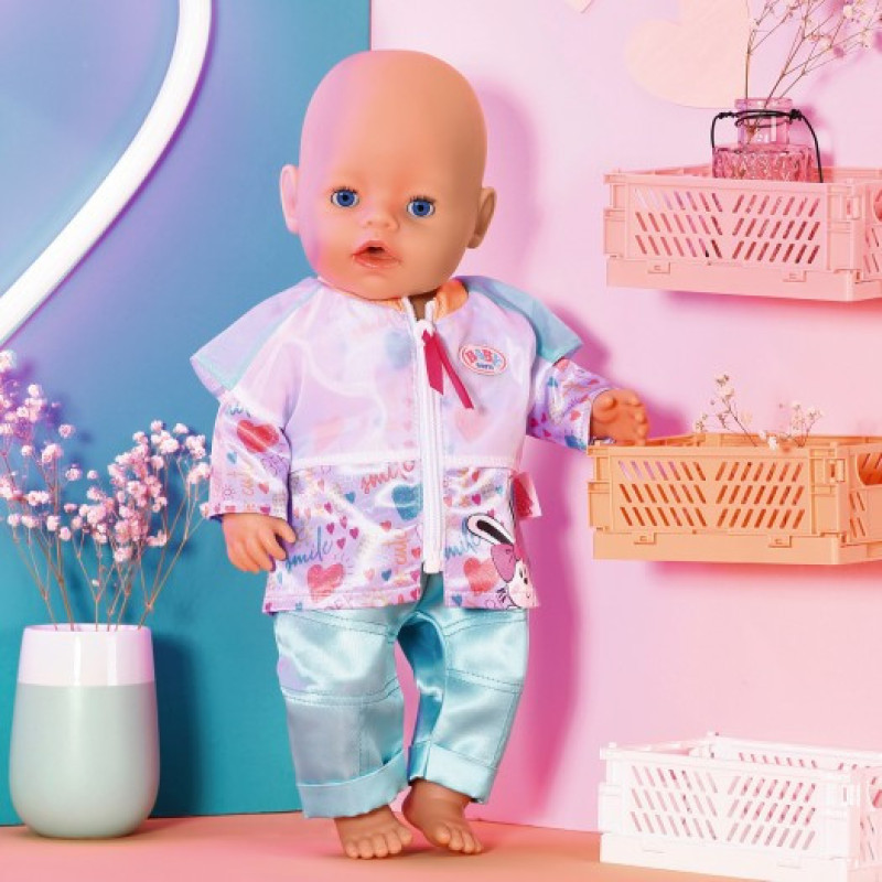 Набір одягу для ляльки BABY BORN - Аква кежуал Набір одягу для ляльки BABY BORN - Аква кежуал
