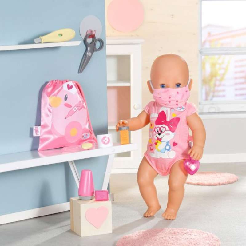 Ігровий набір Baby Born - Аптечка (10 предметів) Ігровий набір Baby Born - Аптечка (10 предметів)