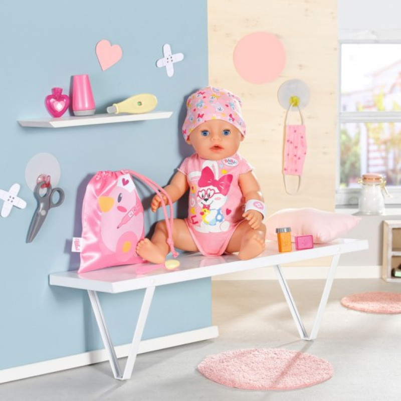 Ігровий набір Baby Born - Аптечка (10 предметів) Ігровий набір Baby Born - Аптечка (10 предметів)