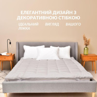 Наматрацник на гумках IDEIA - Дабл 160*200 (400 г/м2)