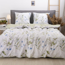 Постільна білизна Isleep Viluta ранфорс із простирадлом на гумці (160*200) - 24259 євро
