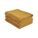 Рушник Lotus Home - Sophia mustard гірчичний 50*90