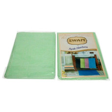 Рушник для ніг Gulcan — Swan Light-green 50*70