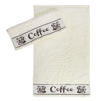 Рушник Parisa Home - J-194 coffee крем 30*50