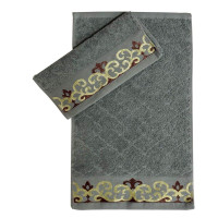 Рушник Parisa Home - J-223 сірий 30*50