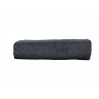 Рушник Parisa Home Flat Cotton - H-500 (500 г/м2) темно-сірий 70*140