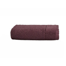 Рушник Parisa Home Jacquard Cotton - J-111 (500 г/м2) сливовий 50*90
