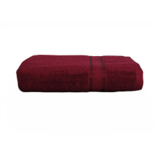 Рушник Parisa Home - D-100 (430 г/м2) бордовий 50*90
