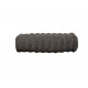 Рушник Parisa Home Line Cotton - D-122 (600 г/м2) сірий 70*140