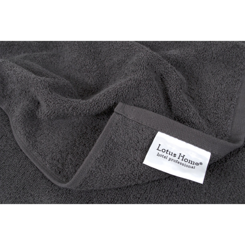 Рушник Lotus Home — Hotel Basic графіт 70*140 (16/1) 500 г/м2 Рушник Lotus Home — Hotel Basic графіт 70*140 (16/1) 500 г/м2