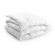 Набір ковдра з подушкою Руно - Warm Silver тепла біла полуторна 140x205+50x70 см 400 г/м2 (22622)